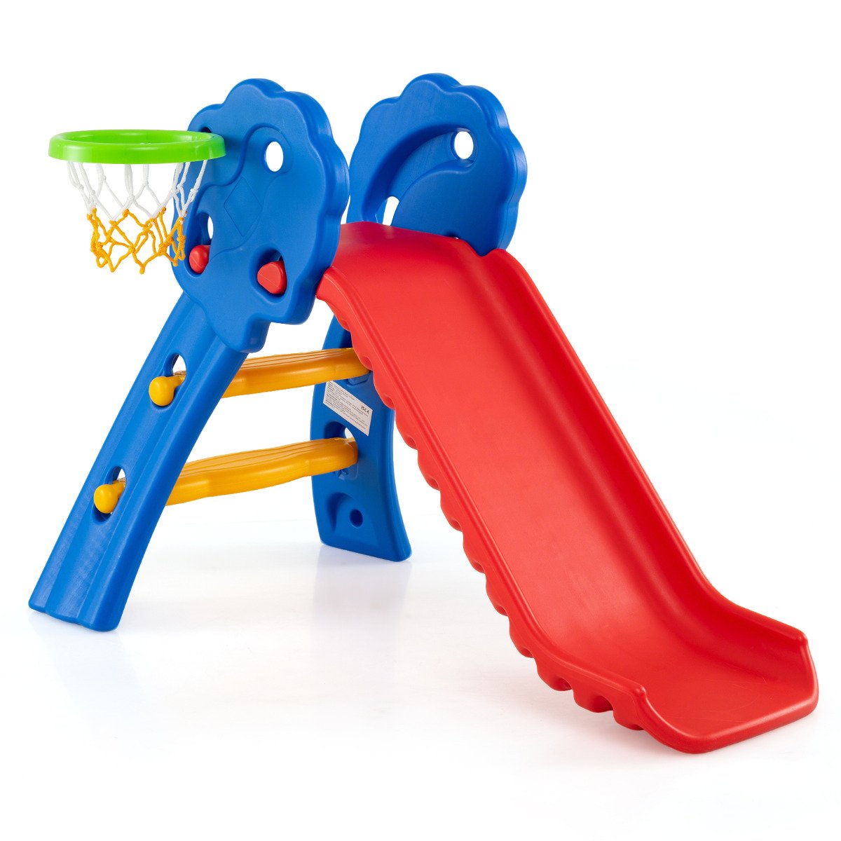 3 in 1 Toddler Slide with Basketball Hoop for Indoor and Outdoor Playground 3 in 1 Toddler Slide with Basketball Hoop for Indoor and Outdoor Playground