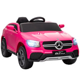 AIYAPLAY Mercedes-Benz GLC Licensed Kids Ride on Car with Remote Control, Soft Start, MP3, LED Headlights, Pink AIYAPLAY Mercedes-Benz GLC Licensed Kids Ride on Car with Remote Control, Soft Start, MP3, LED Headlights, Pink