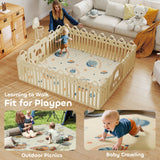 AIYAPLAY Baby Play Mat, Double Sideded Foldable Kids Crawling Mat, Reversible & Waterproof, Astronaut and Planet AIYAPLAY Baby Play Mat, Double Sideded Foldable Kids Crawling Mat, Reversible & Waterproof, Astronaut and Planet