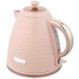 Elegant HOMCOM 3kW Rapid Boil Honeycomb Kettle - Light Pink Elegant HOMCOM 3kW Rapid Boil Honeycomb Kettle - Light Pink