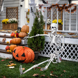 Halloween Life Size Full Body Skeleton Festival Skeleton Prop Decoration Halloween Life Size Full Body Skeleton Festival Skeleton Prop Decoration
