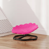 AIYAPLAY Flower-Shaped Sensory Spinning Chair with Non-Slip Base for Balance/Coordination, Pink AIYAPLAY Flower-Shaped Sensory Spinning Chair with Non-Slip Base for Balance/Coordination, Pink