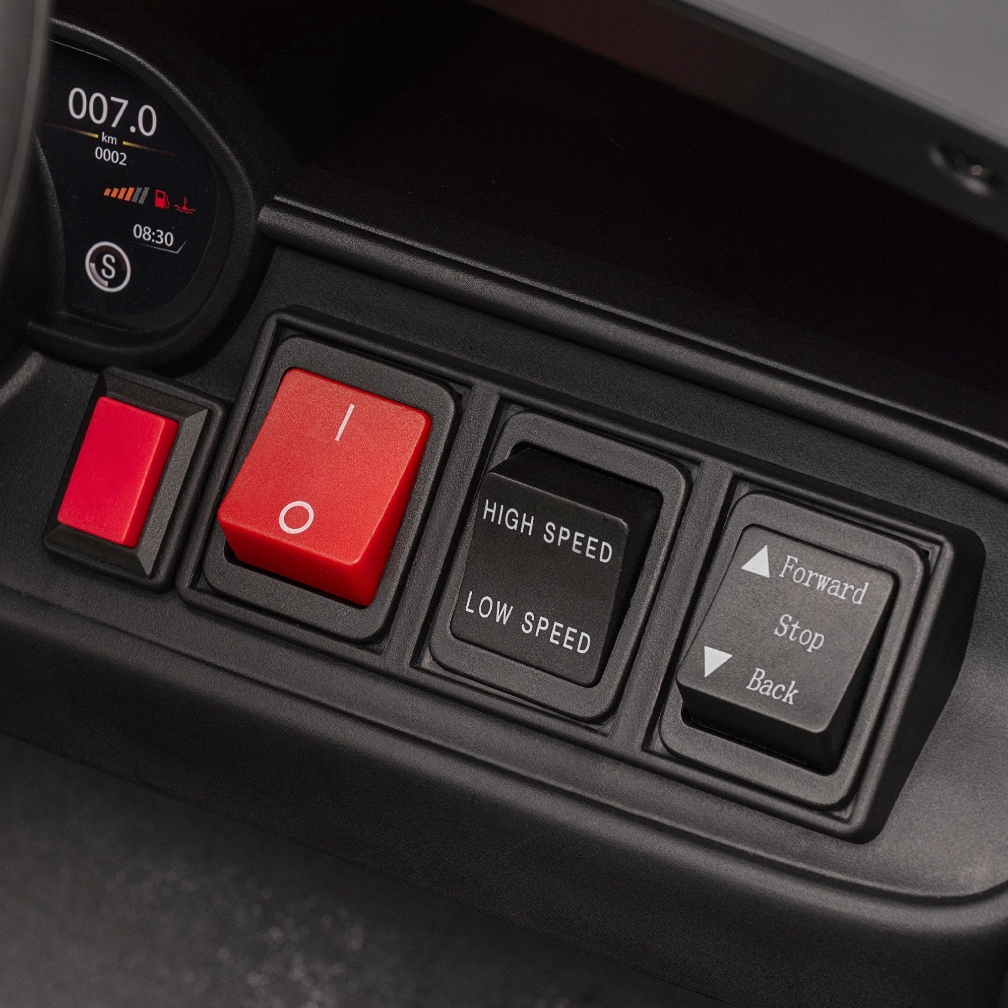 AIYAPLAY Kids Electric Ride on Police Car with Remote Control, Music, Horn, Siren Flashing Lights for 3-5 Years Old, Multicolour AIYAPLAY Kids Electric Ride on Police Car with Remote Control, Music, Horn, Siren Flashing Lights for 3-5 Years Old, Multicolour