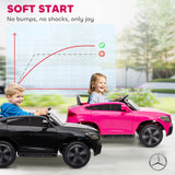 AIYAPLAY Mercedes-Benz GLC Licensed Kids Ride on Car with Remote Control, Soft Start, MP3, LED Headlights, Pink AIYAPLAY Mercedes-Benz GLC Licensed Kids Ride on Car with Remote Control, Soft Start, MP3, LED Headlights, Pink