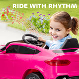 AIYAPLAY Mercedes-Benz GLC Licensed Kids Ride on Car with Remote Control, Soft Start, MP3, LED Headlights, Pink AIYAPLAY Mercedes-Benz GLC Licensed Kids Ride on Car with Remote Control, Soft Start, MP3, LED Headlights, Pink