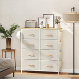 Elegant HOMCOM Chest of Eight Fabric Drawers - Beige Elegant HOMCOM Chest of Eight Fabric Drawers - Beige