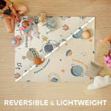 AIYAPLAY Space-Themed Baby Plat Mat Double Sided, Foldable, Water-Resistant for Outdoor/Indoor, 177 x 146 x 1.5cm AIYAPLAY Space-Themed Baby Plat Mat Double Sided, Foldable, Water-Resistant for Outdoor/Indoor, 177 x 146 x 1.5cm
