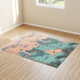 AIYAPLAY Dinosaur-Themed Baby Plat Mat Double Sided, Foldable, Water-Resistant for Outdoor/Indoor, 177 x 146 x 1.5cm AIYAPLAY Dinosaur-Themed Baby Plat Mat Double Sided, Foldable, Water-Resistant for Outdoor/Indoor, 177 x 146 x 1.5cm