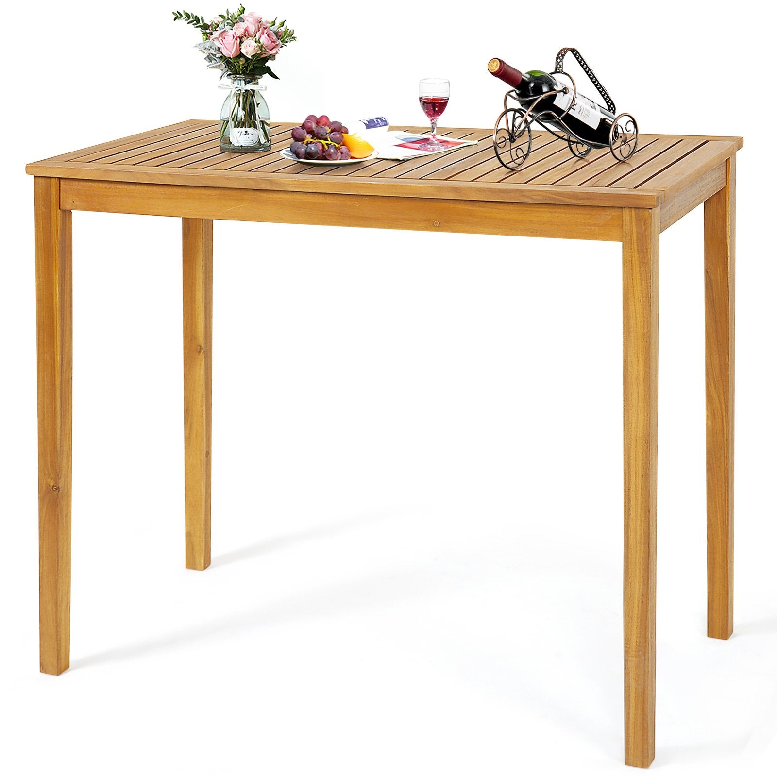 Outdoor Bar Table Acacia Wood Bar Table for Outside Outdoor Bar Table Acacia Wood Bar Table for Outside