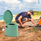 Portable Travel Toilet with Detachable Inner Bucket and Removable Toilet Paper Holder- Portable Travel Toilet with Detachable Inner Bucket and Removable Toilet Paper Holder-