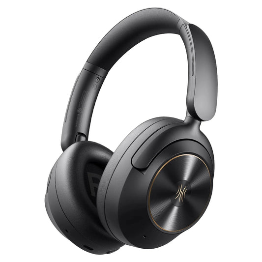 Oneodio A6 ANC - Wireless Bluetooth 6.0 Headphones, 48dB Hybrid Active Noise Cancelling, Over Ear, Hi-Res Audio, LDAC, Built-in Mic, APP Control - Perfect for Commuting, Work, Travel, and Immersive Music Lovers