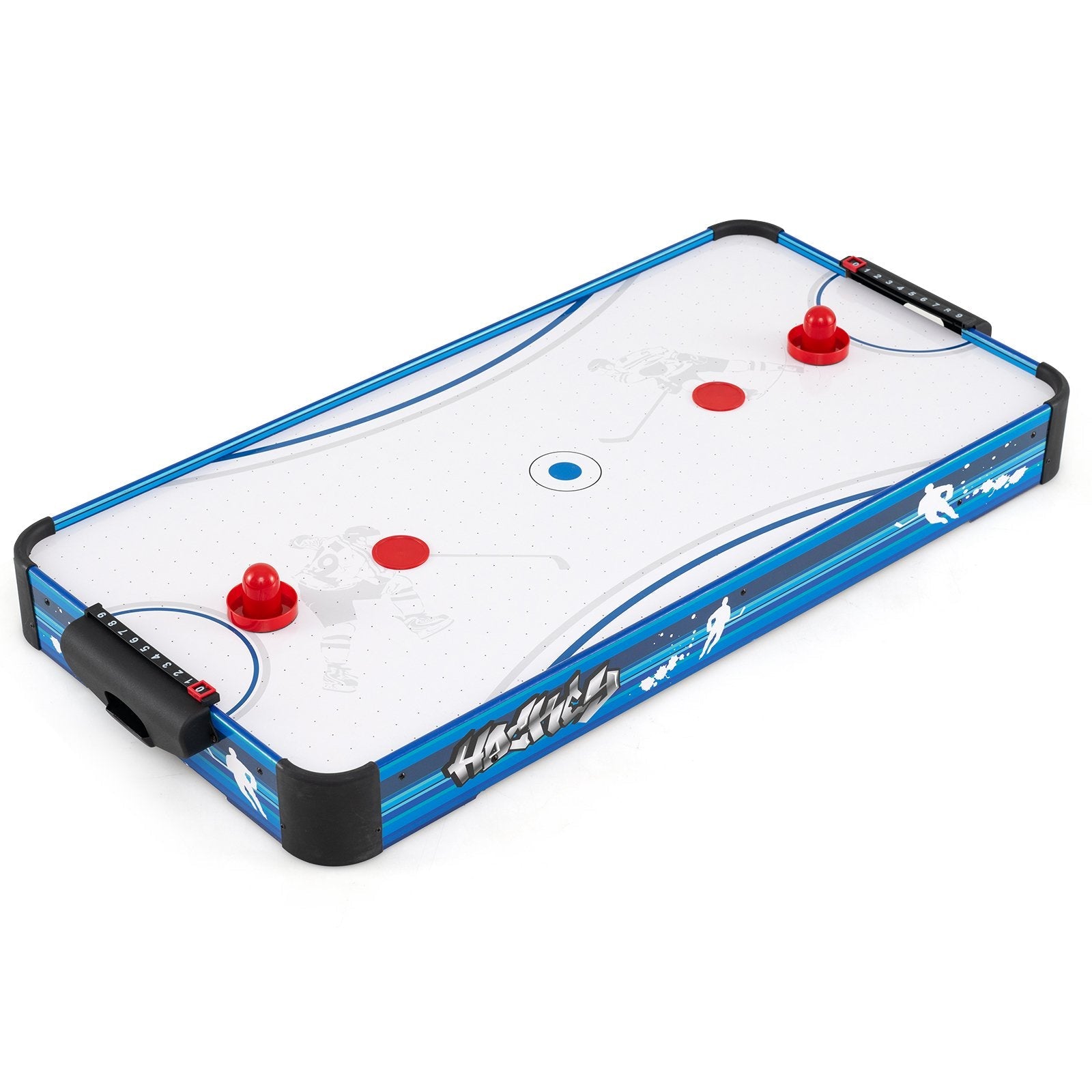 108CM Tabletop Air Hockey Table - Indoor Sports Entertainment, Arcade Style Gameplay - Perfect for Family Game Night and Indoor Activities 108CM Tabletop Air Hockey Table - Indoor Sports Entertainment, Arcade Style Gameplay - Perfect for Family Game Night and Indoor Activities