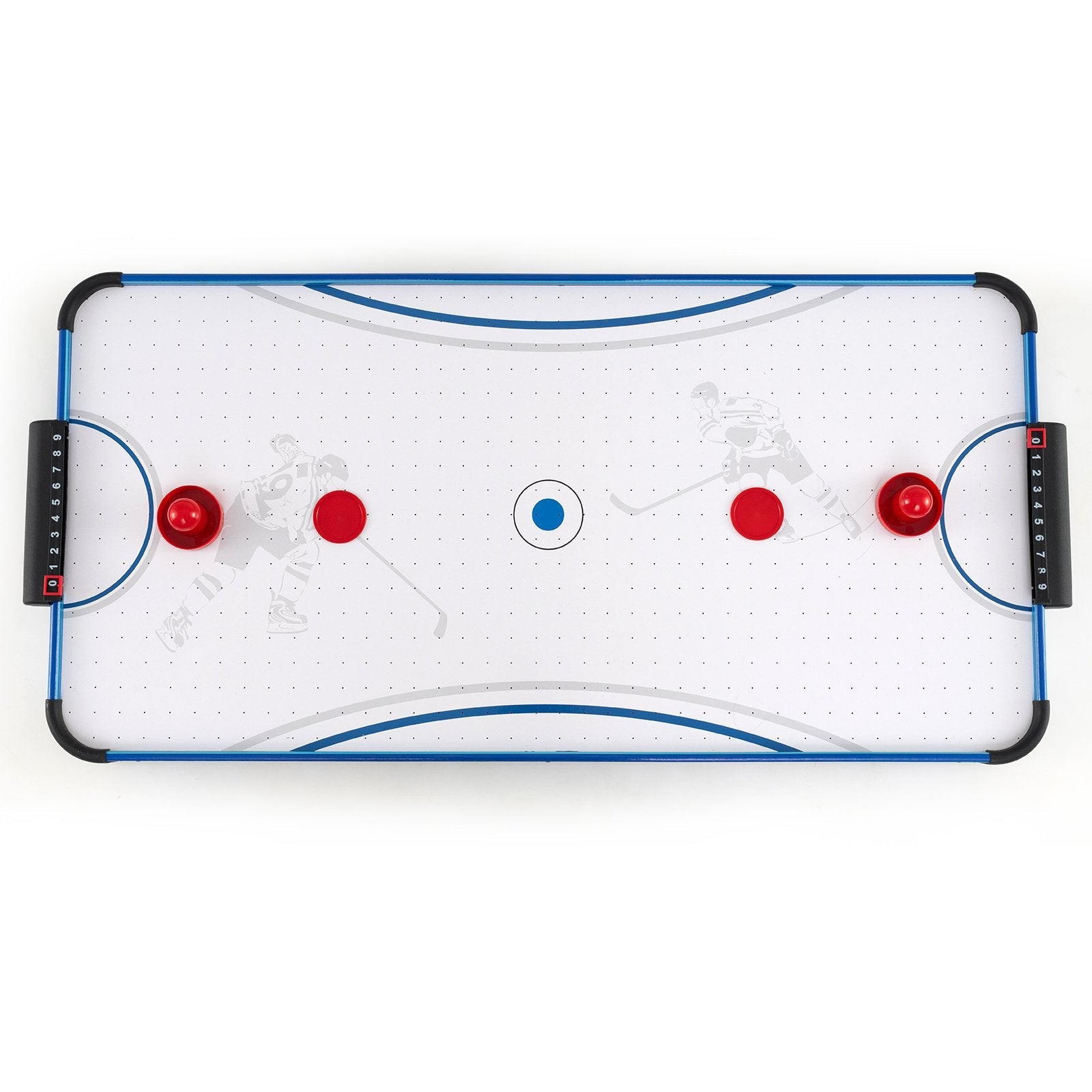 108CM Tabletop Air Hockey Table - Indoor Sports Entertainment, Arcade Style Gameplay - Perfect for Family Game Night and Indoor Activities 108CM Tabletop Air Hockey Table - Indoor Sports Entertainment, Arcade Style Gameplay - Perfect for Family Game Night and Indoor Activities