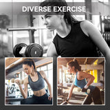 Elegant HOMCOM 10KG Dumbbells Set with Carry Case, Hand Weights for Women and Men Home Gym Weight Lifting Training, Pink, Purple, in Sophisticated Grey, Brown Elegant HOMCOM 10KG Dumbbells Set with Carry Case, Hand Weights for Women and Men Home Gym Weight Lifting Training, Pink, Purple, in Sophisticated Grey, Brown