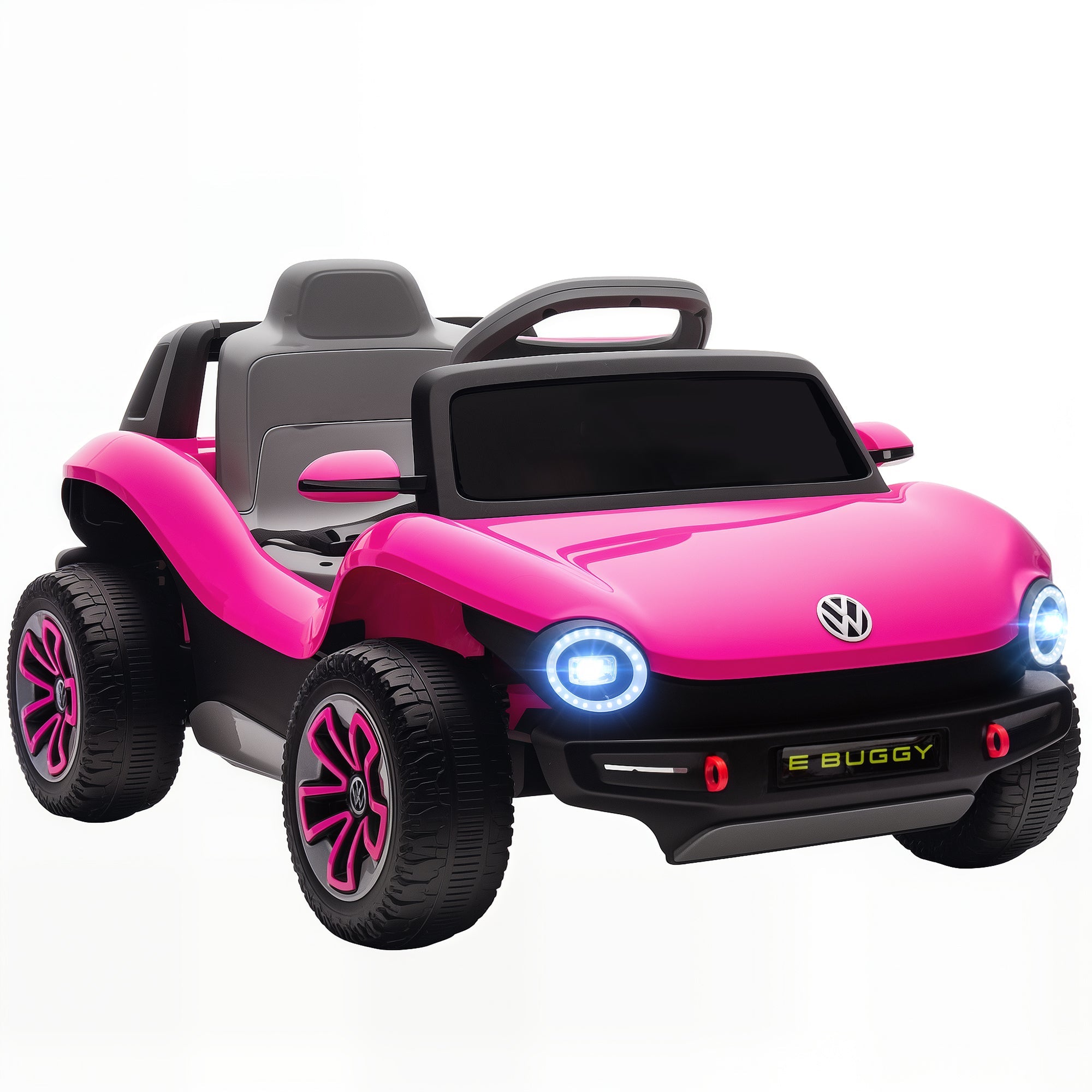 AIYAPLAY Volkswagen Licensed Kids Electric Car with Remote Control for Ages 3-6 Years, Pink AIYAPLAY Volkswagen Licensed Kids Electric Car with Remote Control for Ages 3-6 Years, Pink