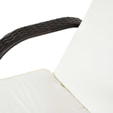 Outsunny 2PC Rattan Sun Lounger Recliner Bed Reclining Chair Patio Garden Outdoor Wicker Weave Adjustable Headrest with Fire Retardant Cushion – Brown Outsunny 2PC Rattan Sun Lounger Recliner Bed Reclining Chair Patio Garden Outdoor Wicker Weave Adjustable Headrest with Fire Retardant Cushion – Brown