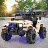 12V Kids Ride on Truck with 2.4G Parental Remote Control and Music- 12V Kids Ride on Truck with 2.4G Parental Remote Control and Music-