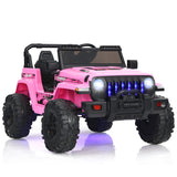 12V Kids Ride on Truck with 2.4G Parental Remote Control and Music- 12V Kids Ride on Truck with 2.4G Parental Remote Control and Music-