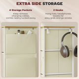 Elegant HOMCOM Chest of Eight Fabric Drawers - Beige Elegant HOMCOM Chest of Eight Fabric Drawers - Beige