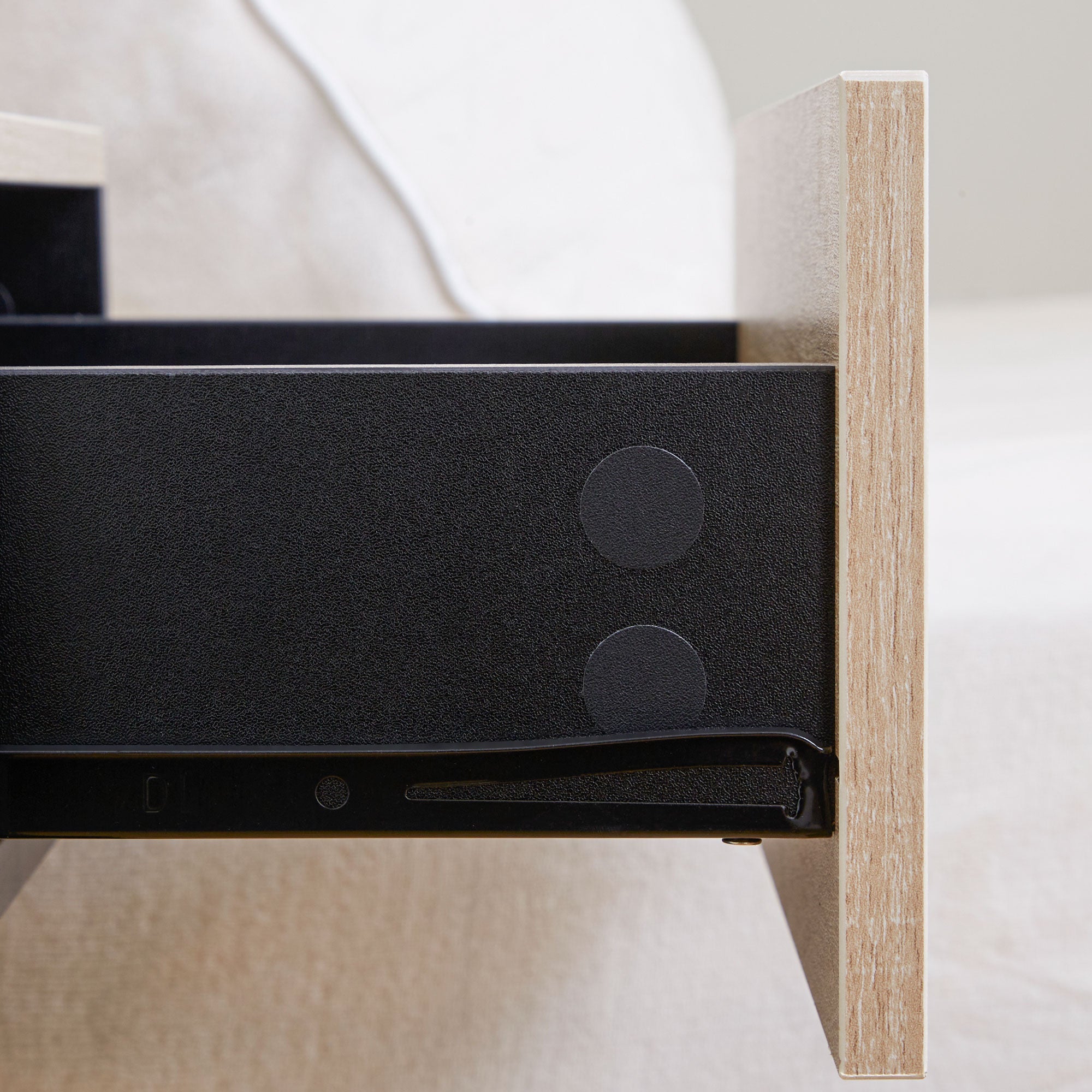 Elegant HOMCOM Floating Bedside Table Set of 2, Wall Mounted Bedside Cabinet with Drawer and Open Shelf, Modern Nightstand for Bedroom, 46 x 30 x 30 cm, Oak Tone Elegant HOMCOM Floating Bedside Table Set of 2, Wall Mounted Bedside Cabinet with Drawer and Open Shelf, Modern Nightstand for Bedroom, 46 x 30 x 30 cm, Oak Tone