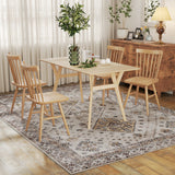 Elegant HOMCOM Vintage Area Rug, Non-Slip Washable Rug, Flannel Floor Carpet for Living Room, Bedroom, Dining Room, Home Office, 290 x 200 cm, Beige Elegant HOMCOM Vintage Area Rug, Non-Slip Washable Rug, Flannel Floor Carpet for Living Room, Bedroom, Dining Room, Home Office, 290 x 200 cm, Beige