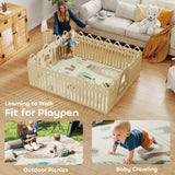 AIYAPLAY Animal-Themed Baby Plat Mat Double Sided, Foldable, Water-Resistant for Outdoor/Indoor, 177 x 146 x 1.5cm AIYAPLAY Animal-Themed Baby Plat Mat Double Sided, Foldable, Water-Resistant for Outdoor/Indoor, 177 x 146 x 1.5cm