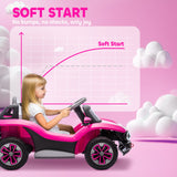 AIYAPLAY Volkswagen Licensed Kids Electric Car with Remote Control for Ages 3-6 Years, Pink AIYAPLAY Volkswagen Licensed Kids Electric Car with Remote Control for Ages 3-6 Years, Pink