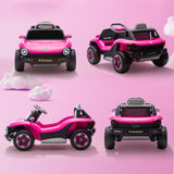 AIYAPLAY Volkswagen Licensed Kids Electric Car with Remote Control for Ages 3-6 Years, Pink AIYAPLAY Volkswagen Licensed Kids Electric Car with Remote Control for Ages 3-6 Years, Pink