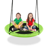 100cm Children Flying Saucer Tree Swing with Adjustable Rope-