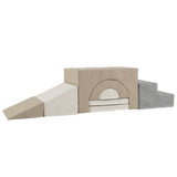 Indoor 7-Piece Foam Climbing Blocks for Crawling Climbing Sliding-