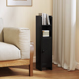 Bathroom Spacious Storage Cabinet with Door and Adjustable Shelves-