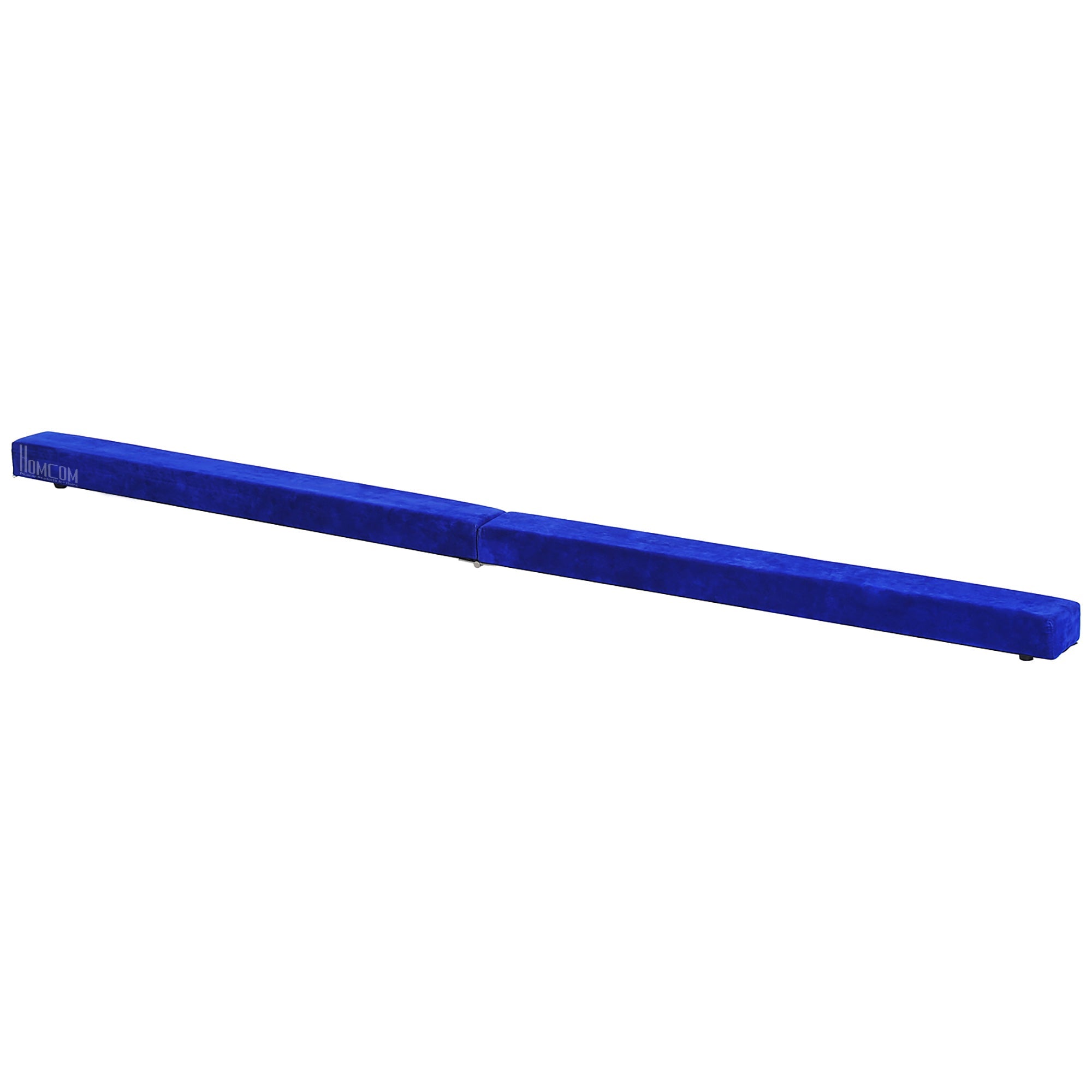 Elegant HOMCOM 2.1M 7FT Gymnastics Folding Balance Beam Home Gym Training Exercise Sports - Blue