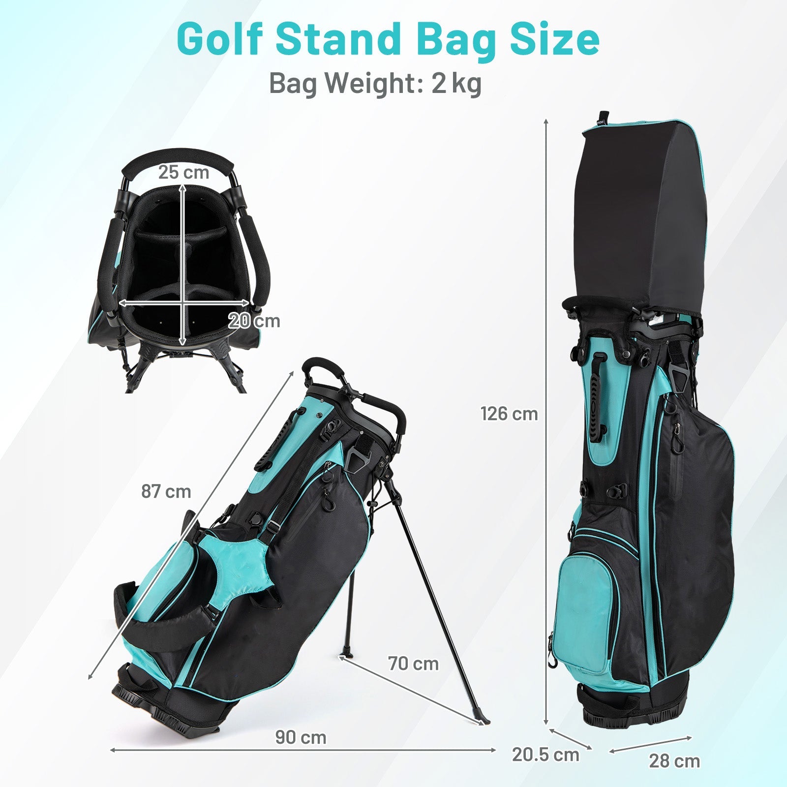 Women's Complete Golf Clubs and Bag Set Right Handed-