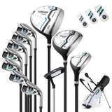 Men's Complete Golf Clubs and Bag Set Right Handed-