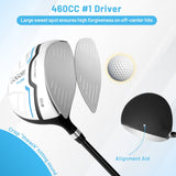 Men's Complete Golf Clubs and Bag Set Right Handed-