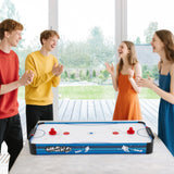 108CM Tabletop Air Hockey Table - Indoor Sports Entertainment, Arcade Style Gameplay - Perfect for Family Game Night and Indoor Activities