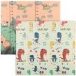 AIYAPLAY Baby Play Mat, Double Sideded Foldable Kids Crawling Mat, Reversible & Waterproof, Dinosaur