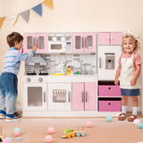 Kids Kitchen Playset with Lights and Sounds-in Sophisticated Grey