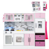 Kids Kitchen Playset with Lights and Sounds-in Sophisticated Grey