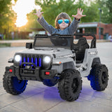 12V Kids Ride on Truck with 2.4G Parental Remote Control and Music-