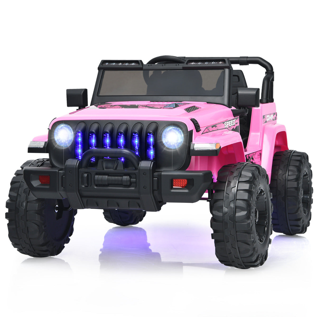 12V Kids Ride on Truck with 2.4G Parental Remote Control and Music-