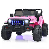 12V Kids Ride on Truck with 2.4G Parental Remote Control and Music-