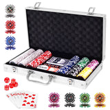 Poker Chips Set in Aluminium Case Texas Hold’em Poker Set-