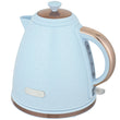 Elegant HOMCOM 3kW Rapid Boil Honeycomb Kettle - Light Blue