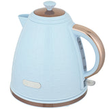 Elegant HOMCOM 3kW Rapid Boil Honeycomb Kettle - Light Blue